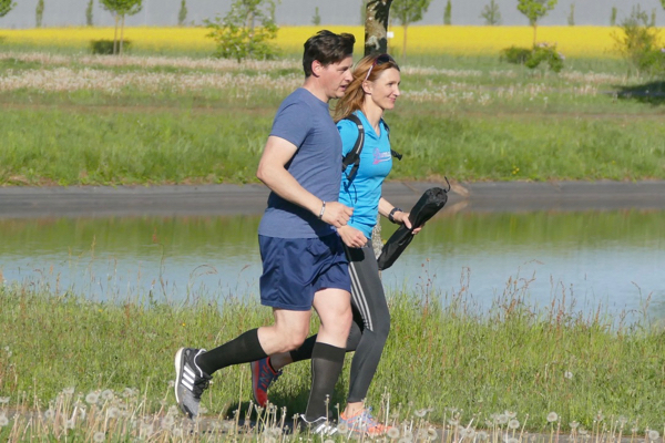 Carolin Hingst & Lauftraining in Mainz, Wiesbaden & Frankfurt Carolin beim Lauftraining